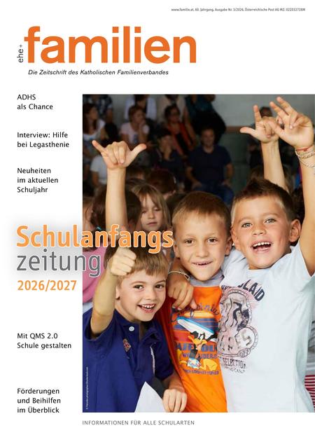 Cover Schulanfangszeitung 2026/2027
